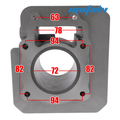 Поршневая CB250-F, PR250 (ЦПГ d72*h72*p16, ТЕФЛОН) 172FMM-3A/5