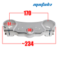 Траверса TTR250 (нижняя D51mm) ХРОМ