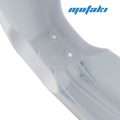 Крыло для кроссовых мото (белое, Д675 x Ш120-200 x В240 мм. под колесо 21")