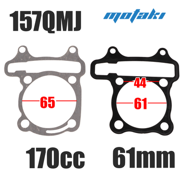 Прокладка головки и цилиндра скутер 157QMJ 170cc (d61mm ST РМШ44)