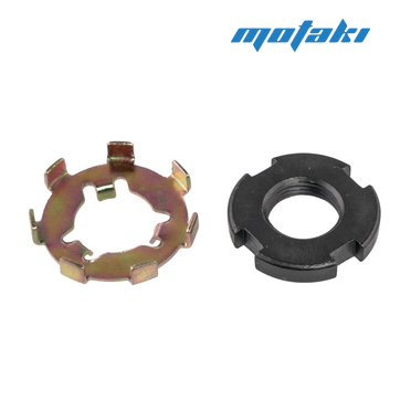 Гайка и шайба сцепления Альфа, питбайк, Динго T125