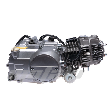 Двигатель TTR125 4Т 120 куб. (СЕРЫЙ AL цилиндр D52.4 мм, нижний стартер)