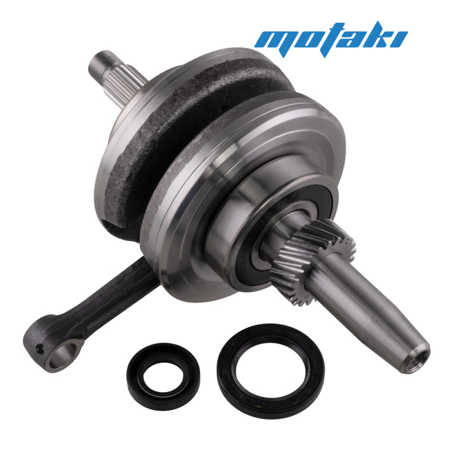 Коленвал CG200 (шатун 141 x p15 мм.)