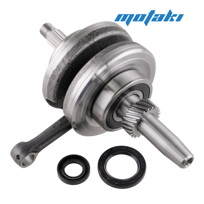 Коленвал CG200 (шатун 141 x p15 мм.)