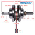 Коленвал CB125-150 (шатун 138-139 x p15 мм) ОДИНАКОВЫЕ ЩЕКИ