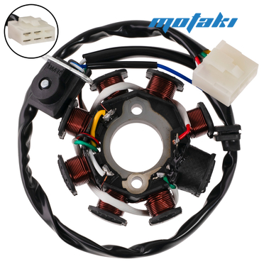 Зажигание CG-CB (статор генератора 8 катушек d29*D88*2H, DJ7061-6.3) ЖБ