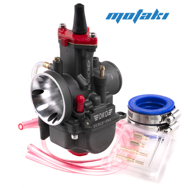Карбюратор PWK 28 (Т28*Ф50, переходник, жиклеры) OKO RACING
