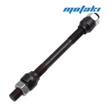 Ось передней втулки вело MTB (3/8"*140, гайки, конусы)