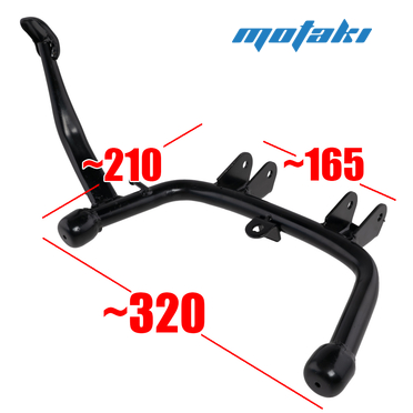 Подставка центральная скутер 139QMB колесо R10 (ТИП4 Ш320*В210)