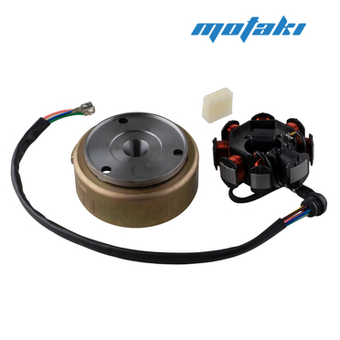 Генератор CG-CB (статор 8 катушек d32 x D89 мм, ротор БЕЗ муфты, резьба ВНУТРИ)