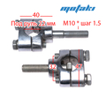 Кронштейн крепления руля Иж (2 шт, держатель нового образца, М10 x 1.5 мм)