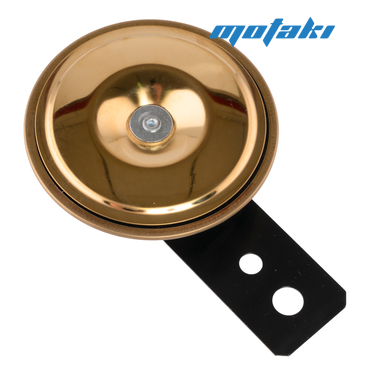 Сигнал звуковой мото, скутер, Альфа (12В, золото) #600-2-GD