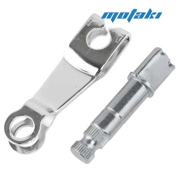 Рычаг тормозного барабана Альфа (d13 задний с кулачком)