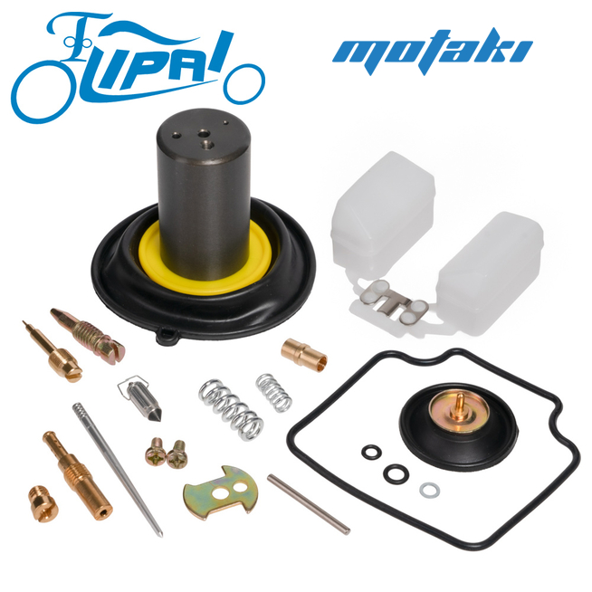 Ремкомплект карбюратора скутер 157QMJ (заслонка D23.9 + мембрана) Lipai