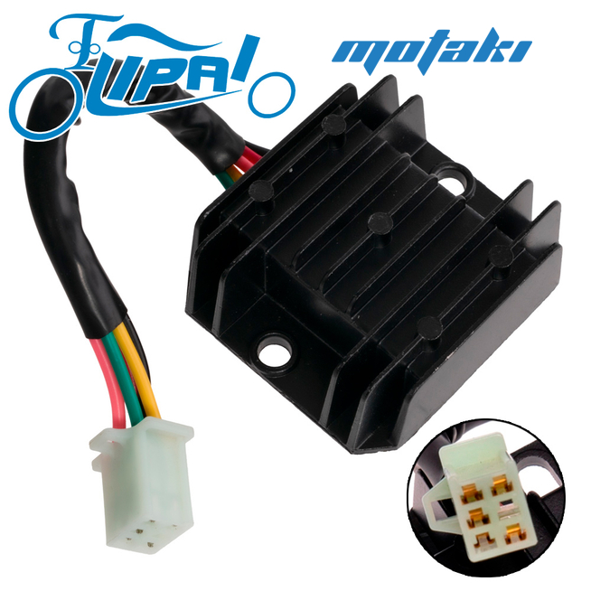 Реле регулятор мото 172FMM KAYO, скутер 157QMJ (DJ7061A-21) Lipai