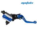 Рычаги сцепления и тормоза мото (машинка ГТЦ, регулировка 6L) AN-BLU