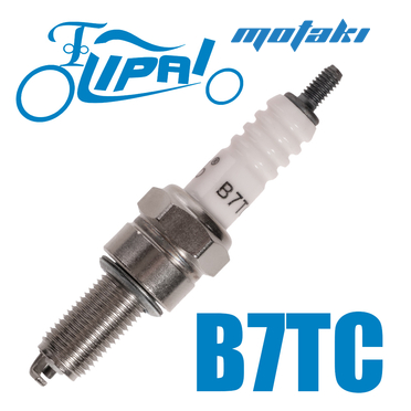 Свеча B7TC для 4T мототехники (M10*1*L19) Lipai