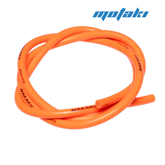 Провод высоковольтный оранжевый NARAKU (1 метр, сечение 1 мм)