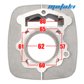 Поршневая CB150 (ЦПГ d62*h69*p15, Lipai PRO) 162FMJ