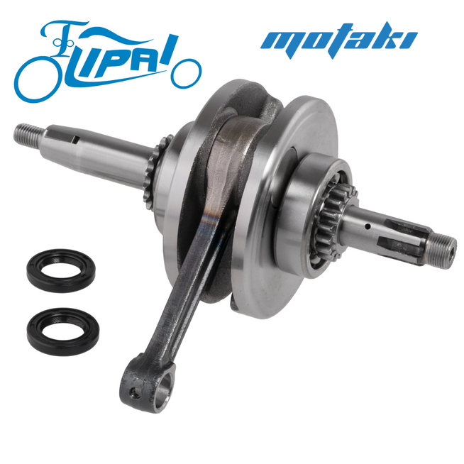 Коленвал YX125, KAYO 125, ATV125 (p14 * шатун 130) Lipai PRO