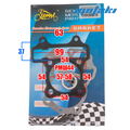 Набор прокладок скутер Kymco ARN150 (6 шт. под ЦПГ d57.4*РМШ44/37) Lipai