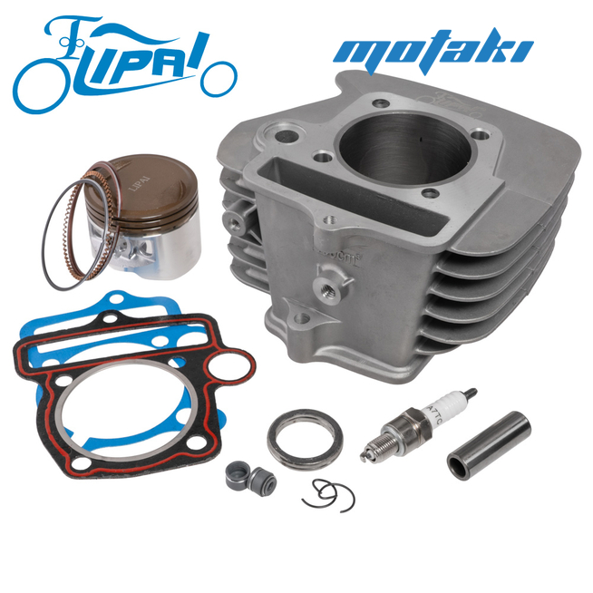 Поршневая YX140 (ЦПГ d56*h78*p13 156FMJ) Lipai PRO