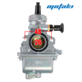 Карбюратор MOLKT26 для питбайка 140-160cc (Т26*Ф45 мм) Lipai