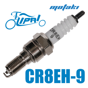 Свеча CR8EH-9 для 4T мототехники (M10*1*L19) Lipai