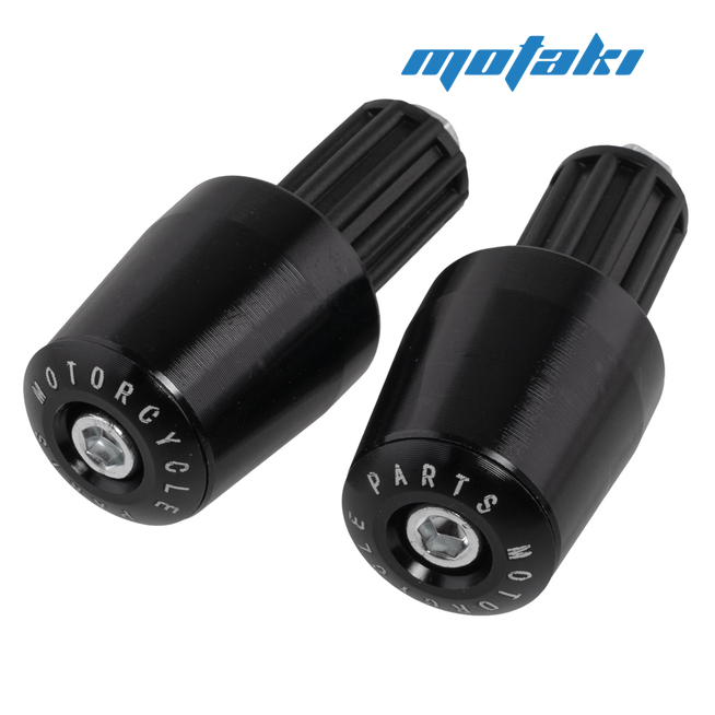 Отбойники ручек руля мото (2 шт. грузики металлические BL) Lipai