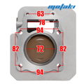 Поршневая CB250D-F, PR250 (ЦПГ d72*h72*p16 172FMM-3A/5) Lipai