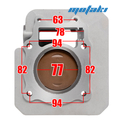 Поршневая CB250D-F, PR250 (ЦПГ d77*h72*p16 Big Bore 172FMM-3A/5) Lipai