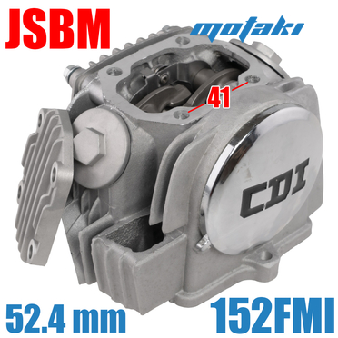 Головка TTR125, Orion-125 (ГБЦ D52.4*V20/23*РМШ41 152/153FMI) JSBM