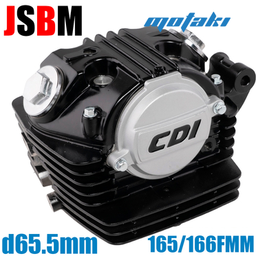 Головка CB250, TTR250 (ГБЦ D65.5*K29/34 BL 165/166FMM) JSBM