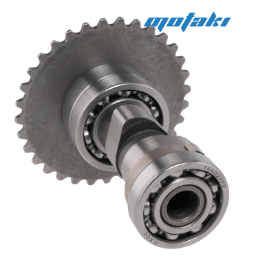 Распредвал ГРМ питбайк 125cc (L74mm + звезда 32T 152FMI/153FMI)