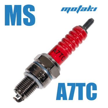Свеча зажигания A7TC (Альфа, скутер 139QMB, 157QMJ) MS
