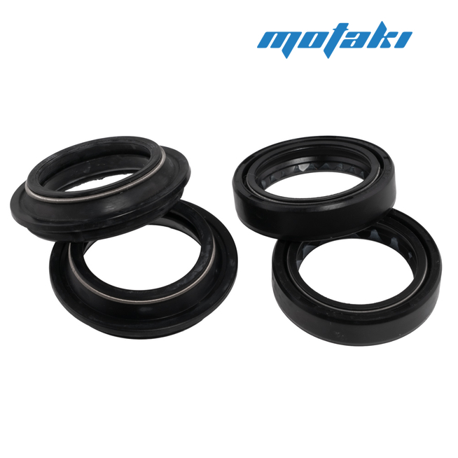 Сальники и пыльники передней вилки KAYO 125-140 (2 шт. 33*45*10 и 2 шт. 33*45/51*13)