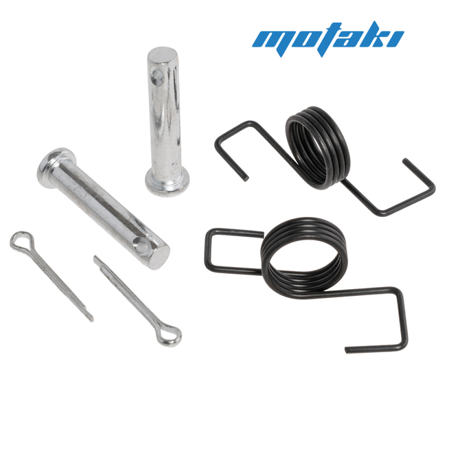 Крепеж подножек водителя питбайк, мото KAYO T2/T4/T6 (6 деталей)