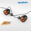 Повороты Retro-Harley (2 шт. металлические D38*h50mm) BLACK