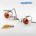 Повороты Retro-Harley (2 шт. металлические D38*h50mm) ХРОМ