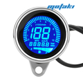 Спидометр, тахометр, одометр LCD MCH-18303 (универсальный) ХРОМ