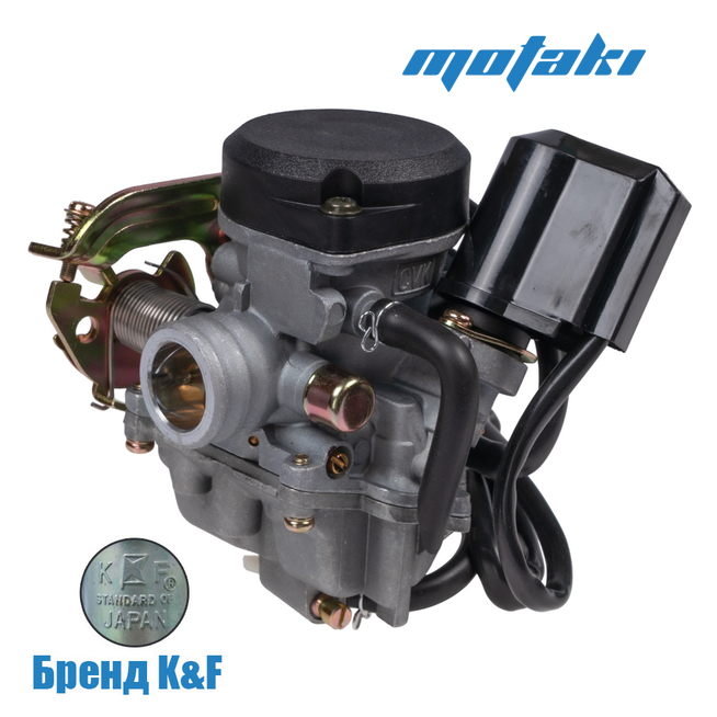 Карбюратор скутер 4Т 72cc PD18J CVK (Т19*Ф38*M15.9, K&F) 139QMB