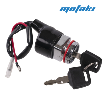 Замок зажигания Mini Moto, 2T Quad ATV 49cc (на резьбе, 2 провода)