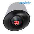 Глушитель питбайк (банка прямоток под колено d38mm) SV