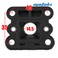 Клапан лепестковый Mini Moto, 2T Quad ATV 49cc (1E44F-6) + прокладки