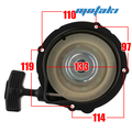 Стартер ручной ATV Ямаха Grizzly YFM660