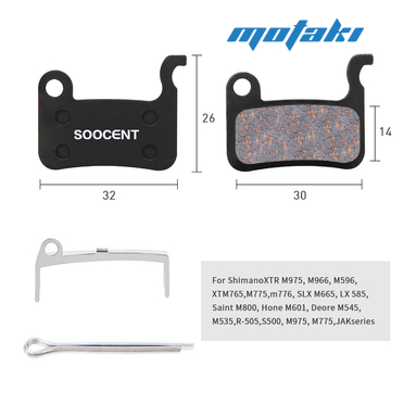 Колодки вело дисковые M07Ti (2 КОМПЛЕКТА PAD-02) SC