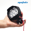 Фара 9 LED универсальная для мототехники (с хомутом)