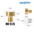 Жиклеры карбюратора VM16, VM22, VM24, VM26 (ГДС#88-150 и ХХ#15-37.5)