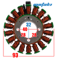 Зажигание CG-CB, STELS 158QMJ (статор генератора 18 катушек d32*D93*3H)