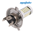 Лампа 12В H4 P43T в фару мотоцикла (светодиодная 66-SMD, линза)
